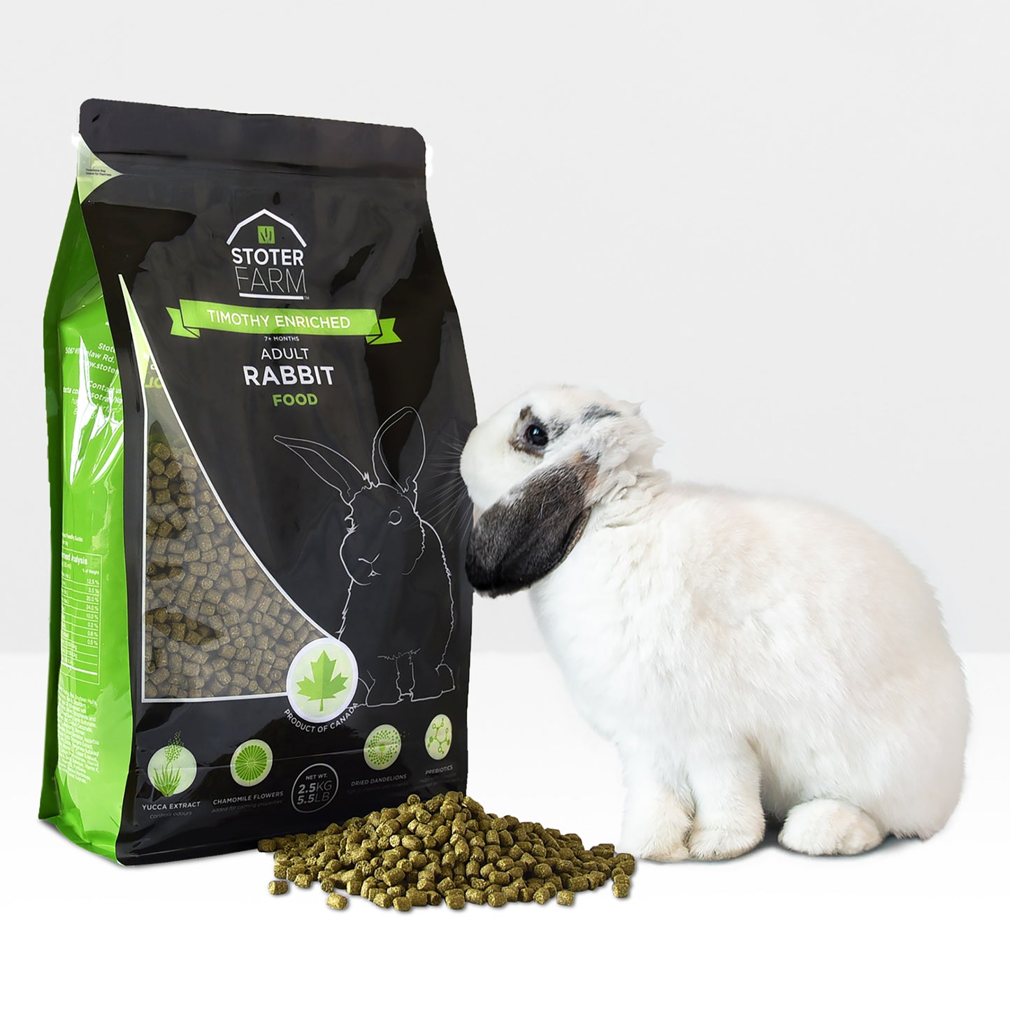 Stoter Farm Timothy Enriched Adult Rabbit Food (2.5kg/5.5lb)