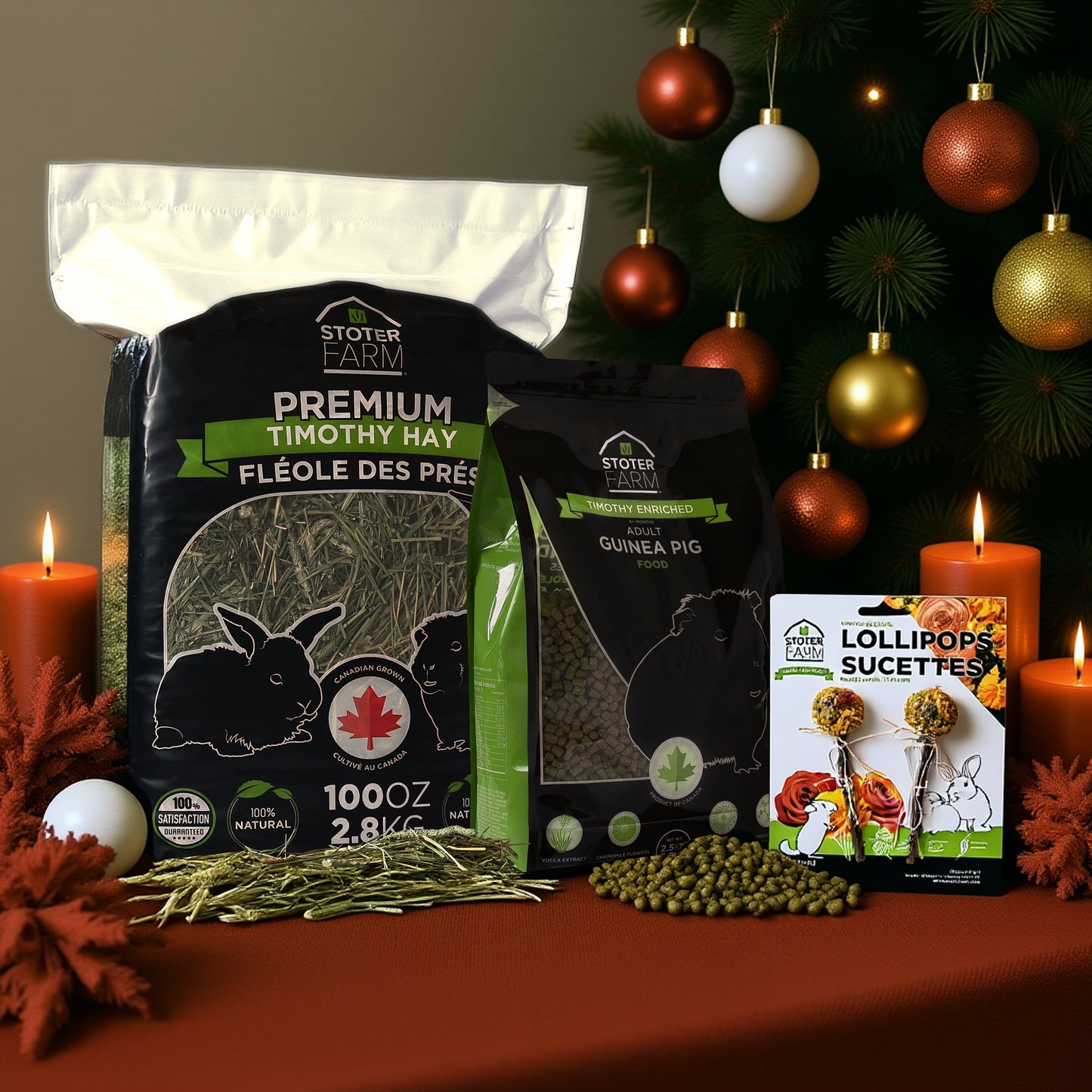Stoter Farm Holiday Bundle for Adult Guinea Pigs