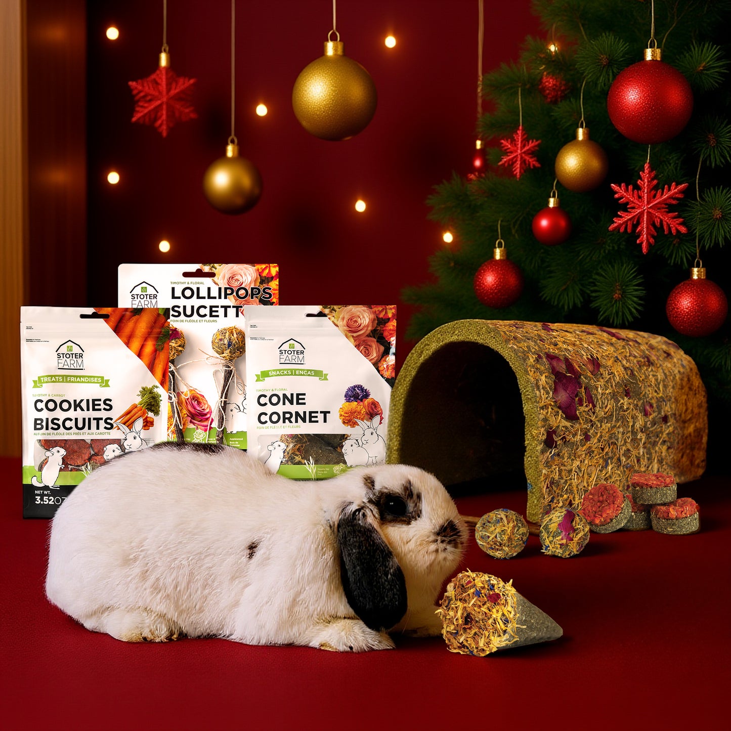 Stoter Farm Holiday Bundle - Snacks & Treats with Tunnel