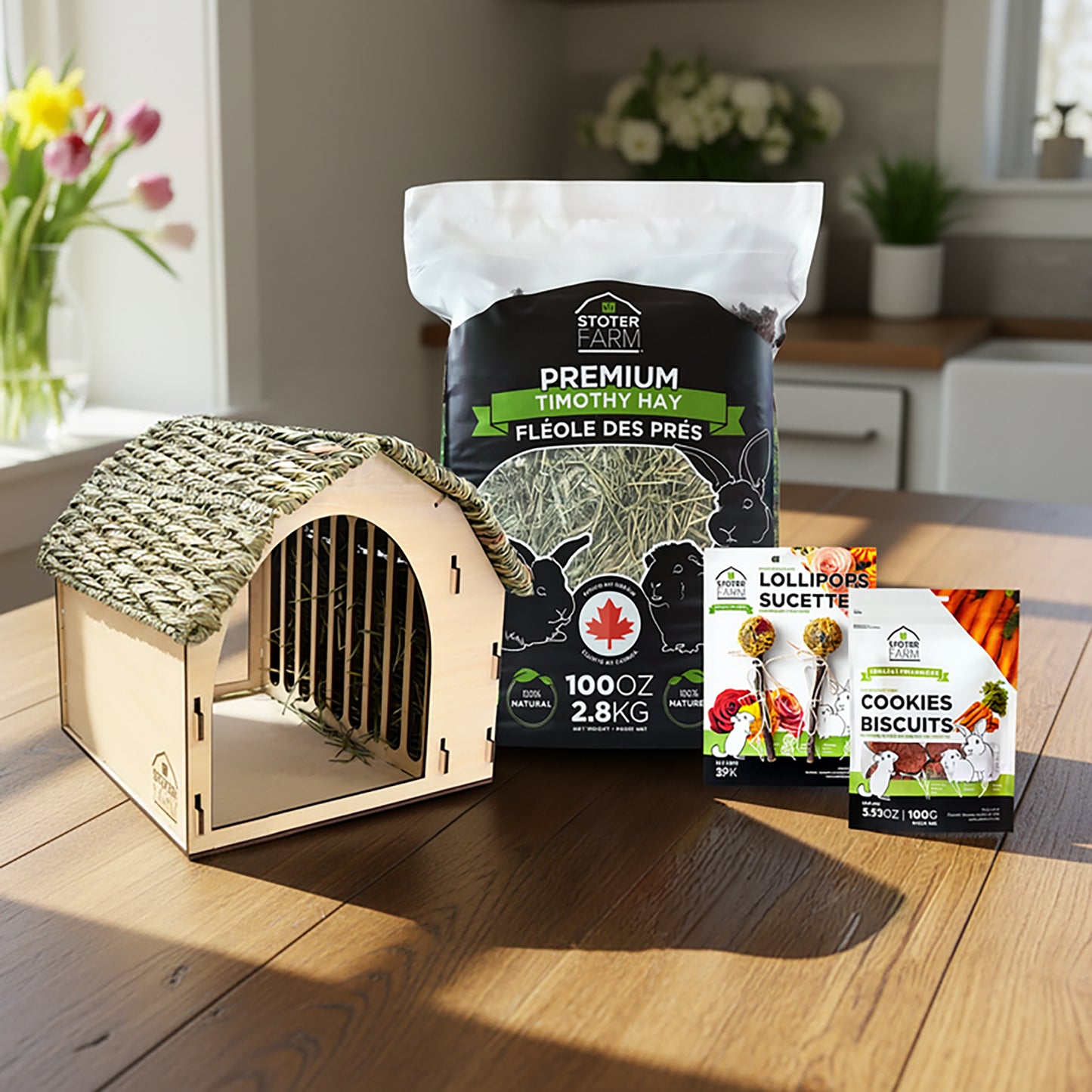 Stoter Farm Holiday Bundle with Barn Pet House