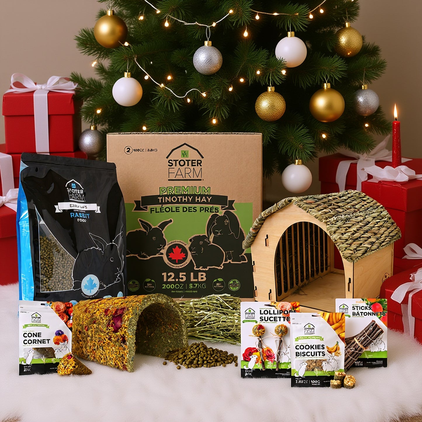 Stoter Farm Holiday Bundle for Early Life Rabbits