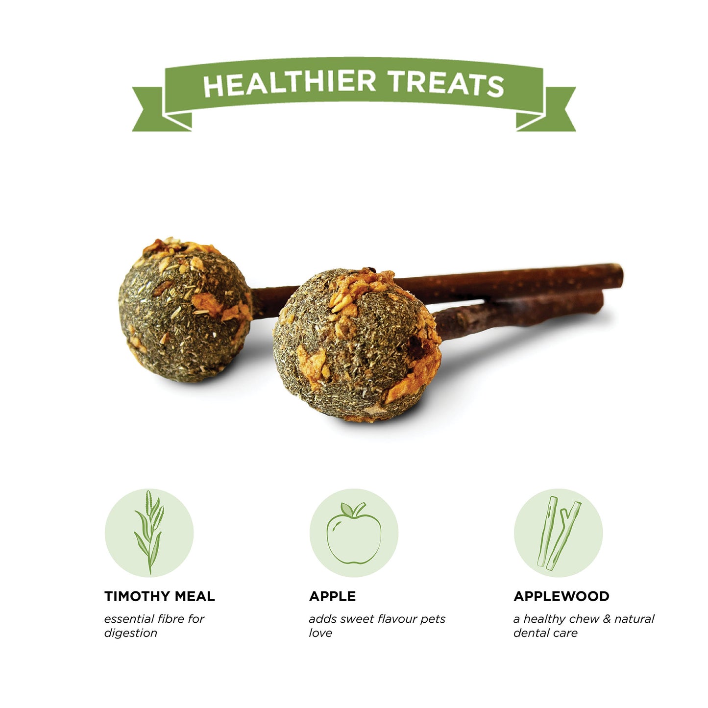 Apple Lollipop Treats (2pk)