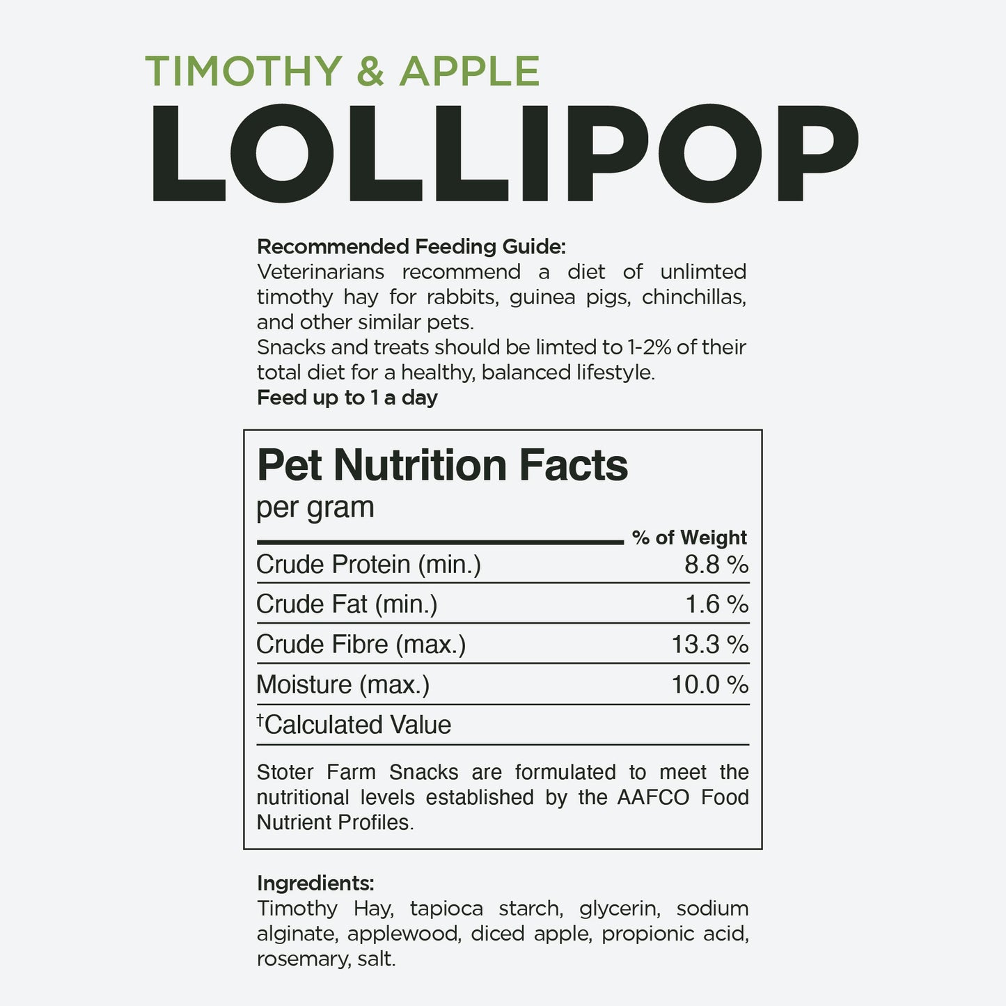 Apple Lollipop Treats (2pk)