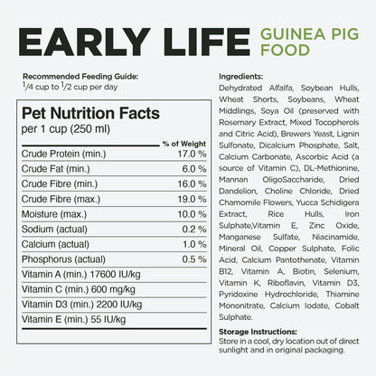Stoter Farm Early Life Guinea Pig Food (2.5kg/5.5lb)