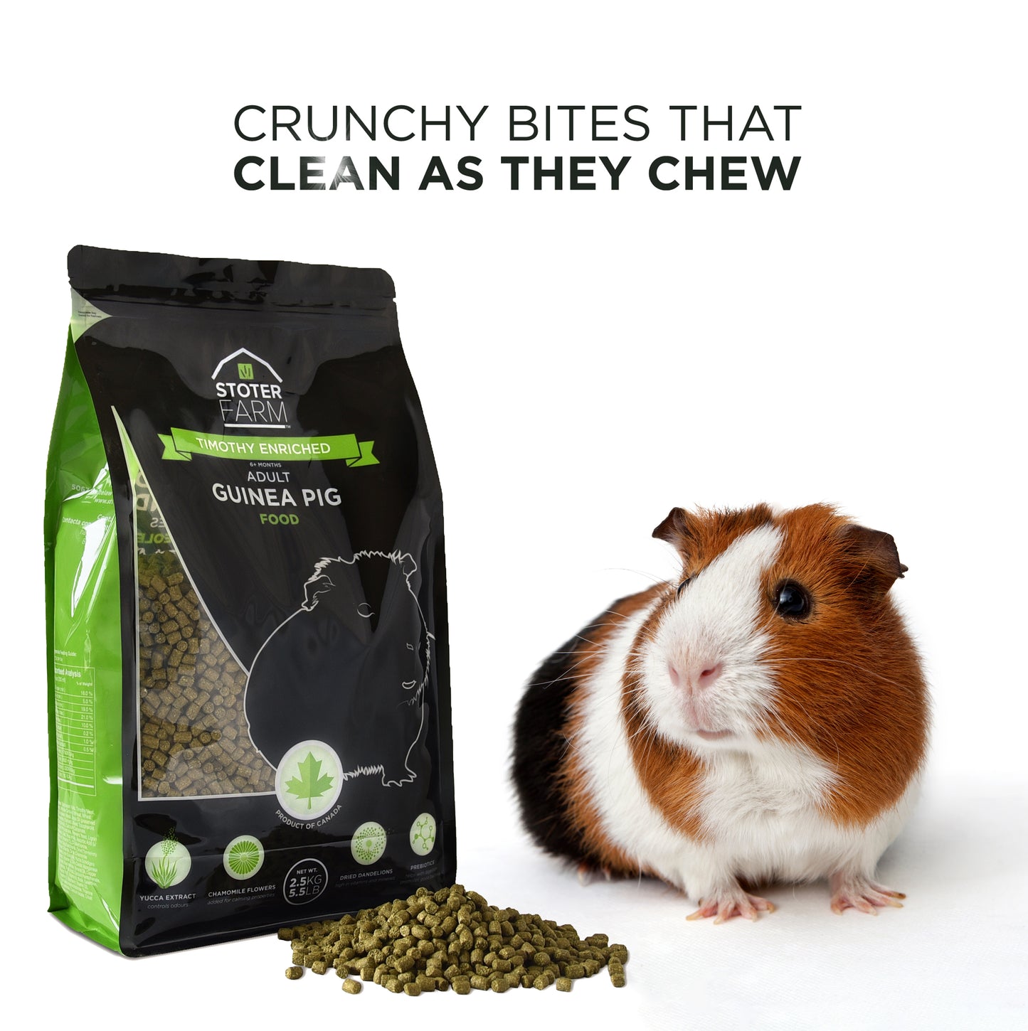 Stoter Farm Timothy Enriched Guinea Pig Food (2.5kg/5.5lb)