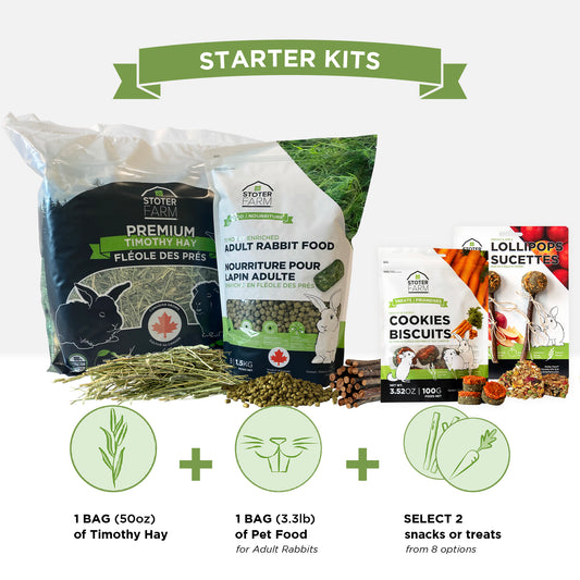 Stoter Farm Starter Kit For Adult Rabbits