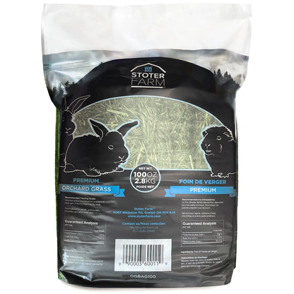 Stoter Farm Hay – Premium Orchard Grass (100oz/2.8kg)