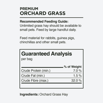 Stoter Farm Hay – Premium Orchard Grass (100oz/2.8kg)