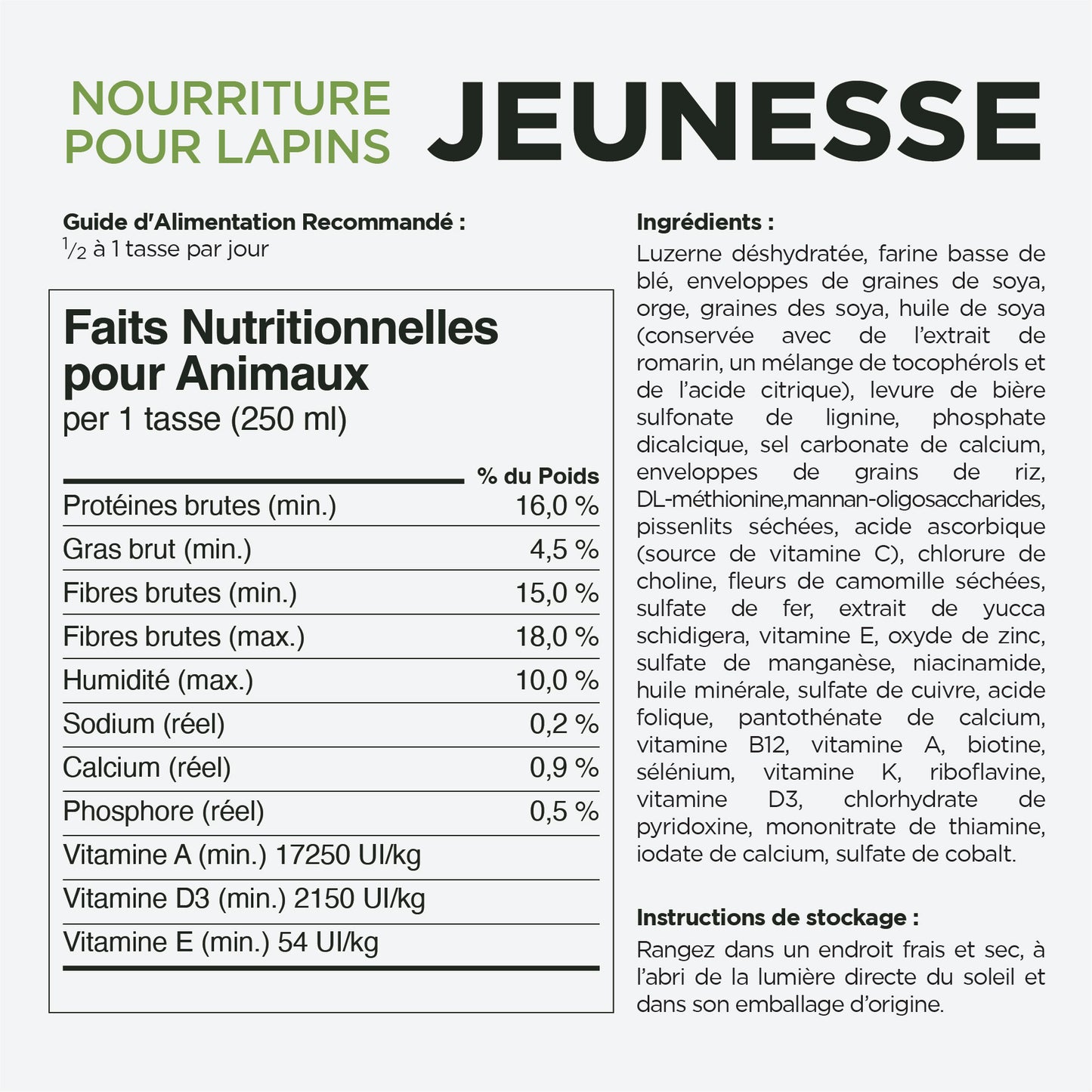 Stoter Farm Early Life Rabbit Food (5kg/11lb)