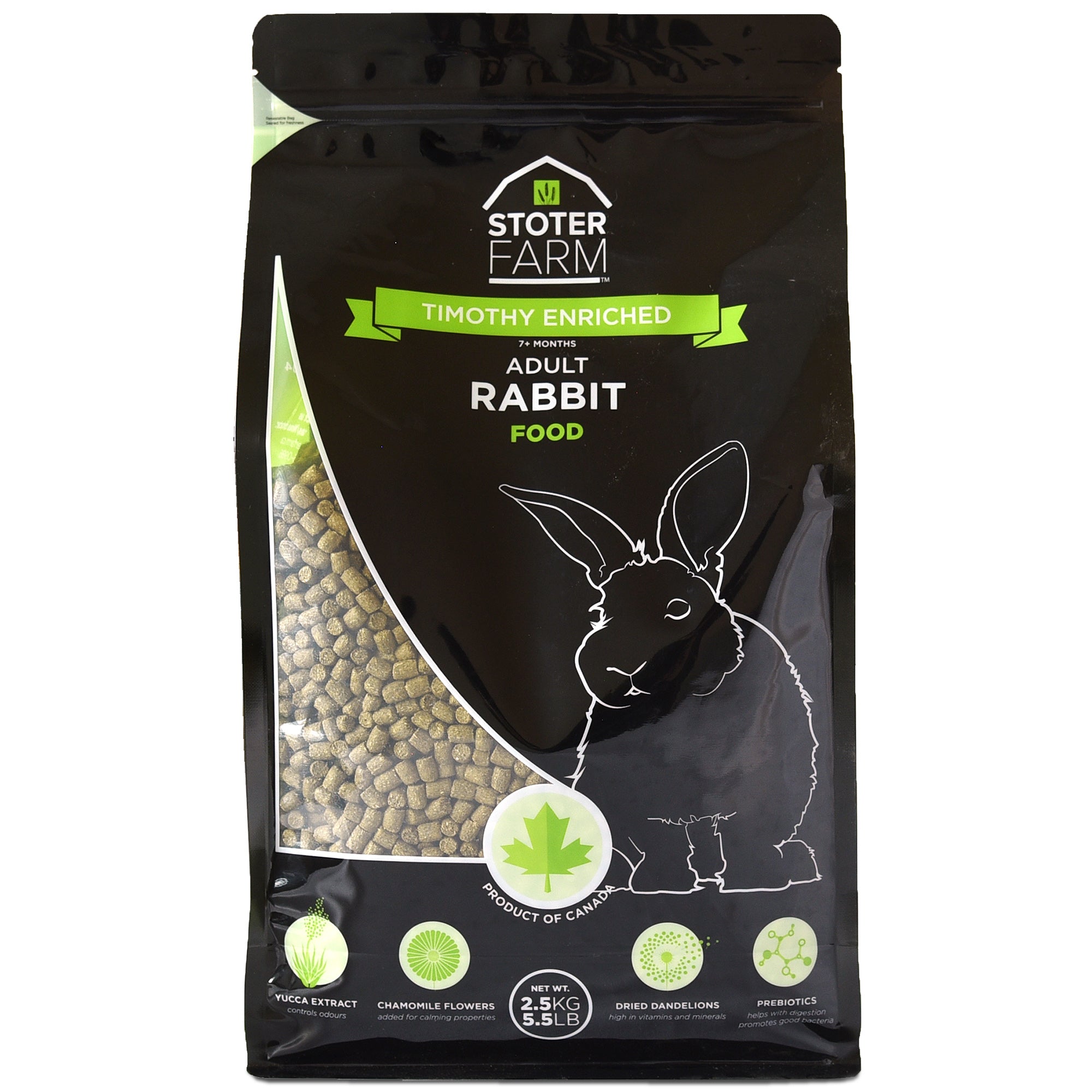 Thomas Rabbit Food Stoter Farm Timothy Enriched Adult Rabbit Food (2.5kg/5.5lb) – Stoter ...