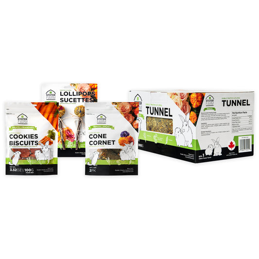 Stoter Farm Holiday Bundle - Snacks & Treats with Tunnel