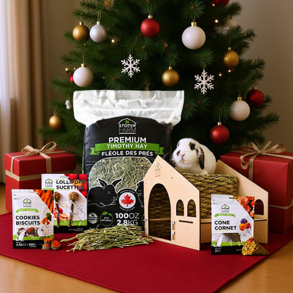 Stoter Farm Holiday Bundle with Roof Top Condo Pet House