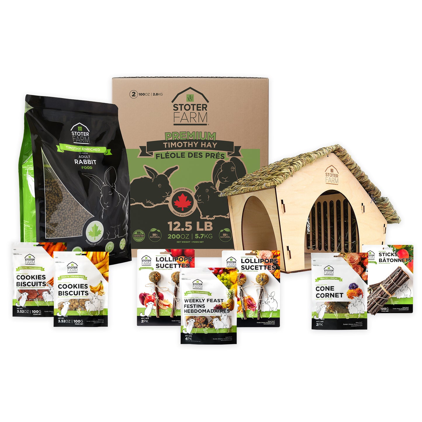 Stoter Farm Holiday Bundle for Adult Rabbits