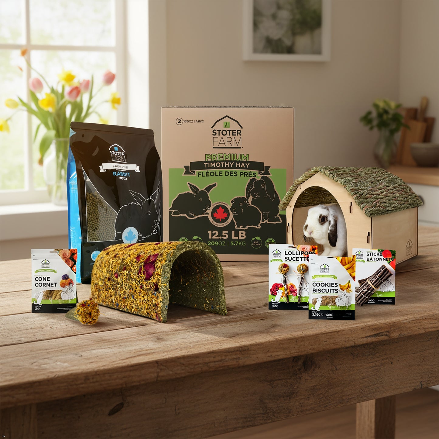 Stoter Farm Holiday Bundle for Early Life Rabbits