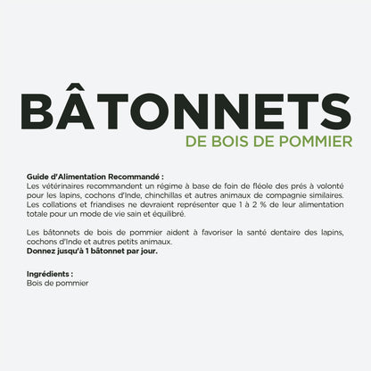 Applewood Stick Snacks (100g/3.5oz)