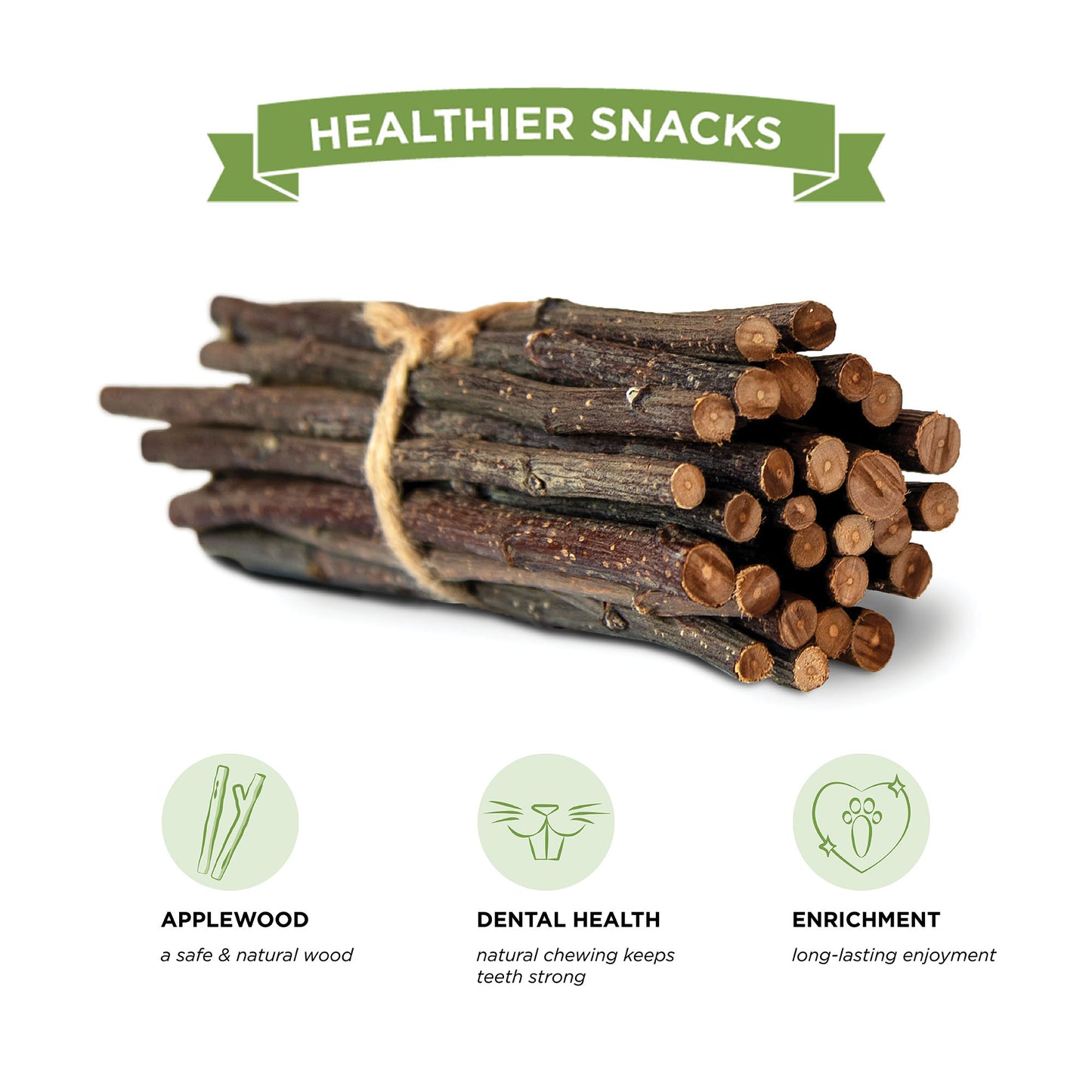 Applewood Stick Snacks (100g/3.5oz)