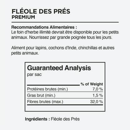 Foin de ferme Stoter – Foin Timothy de qualité supérieure (boîte de 11,4 kg/400 oz)