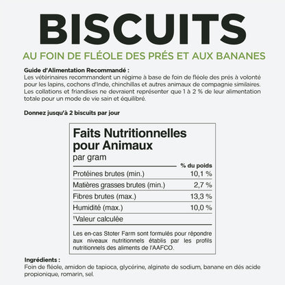 Mini Banana Cookie Treats (100g/3.5oz)