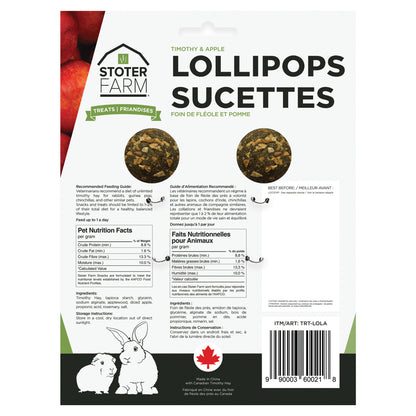 Apple Lollipop Treats (2pk)