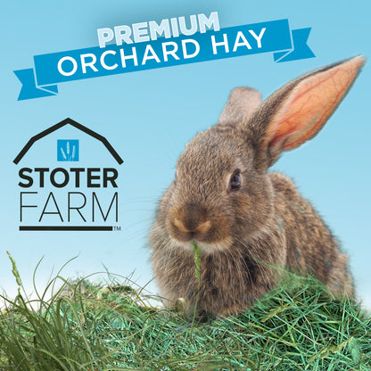 Stoter Farm Hay – Premium Orchard Grass (100oz/2.8kg)